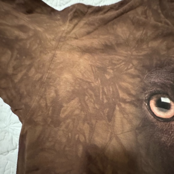 THE MOUNTAIN VINTAGE 2013 TIE DYE BROWN CHOCOLATE LAB LING SLEEVE T SHIRT SZ 3XL - Picture 10 of 10